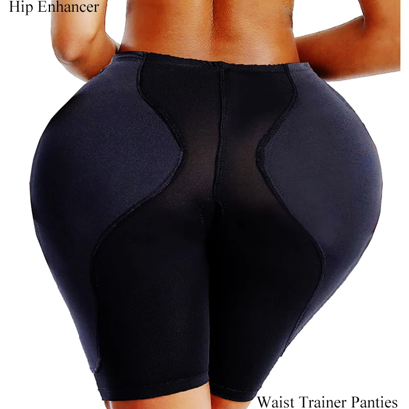 

Fake Ass Hip Pads Butt Lifter Enhancer Thigh Trimmer Control Panties Women High Waist Trainer Shapewear Body Shaper Padded Panty
