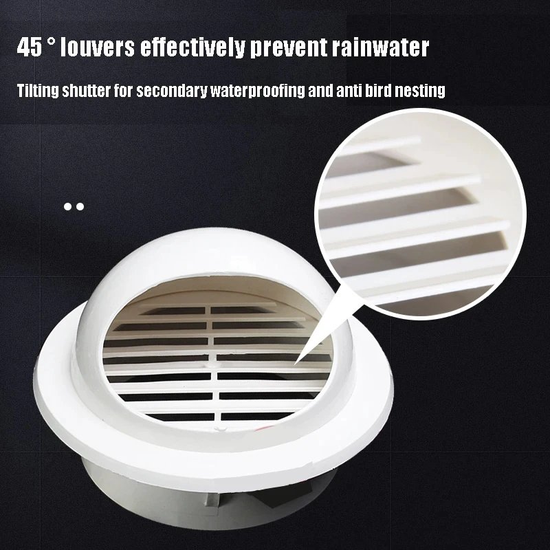 ПВХ водонепроницаемая крышка пластиковая Шарообразная наружная настенная