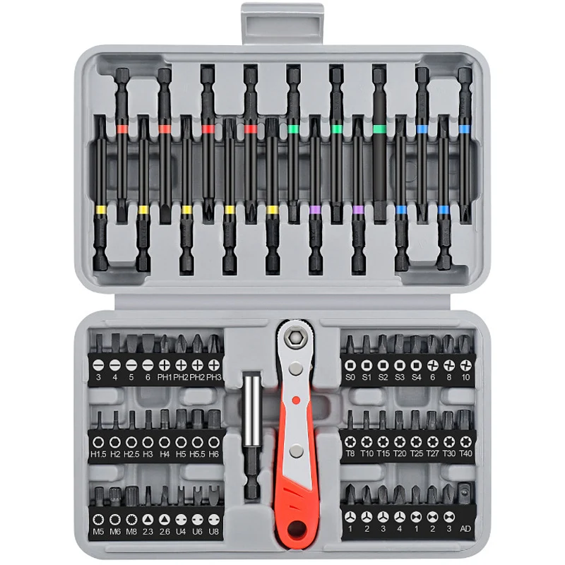 Набор мини-отверток с трещоткой и шестигранным шлицем 6 35 мм