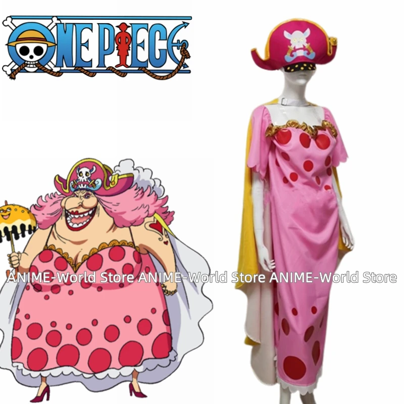 

BIG MOM Charlotte Linlin Dress Cosplay Costume Custom-Made Any Size