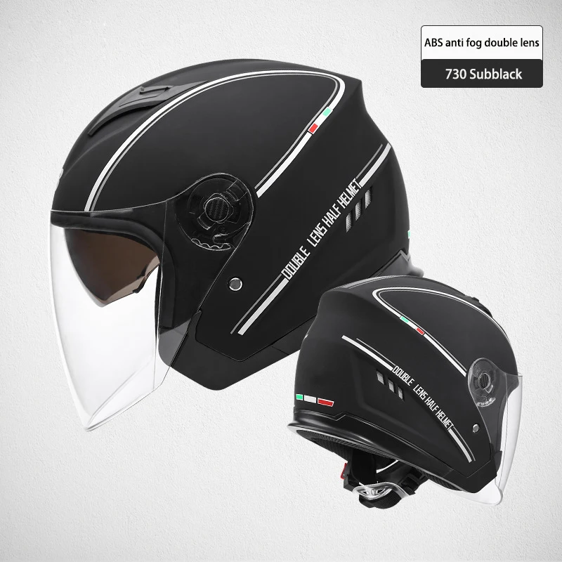 

Motorcycle Universal Riding Helmet Motorcycle Four Seasons New Anti-Fog Double Lens HD Wear-Resistant And Comfortable