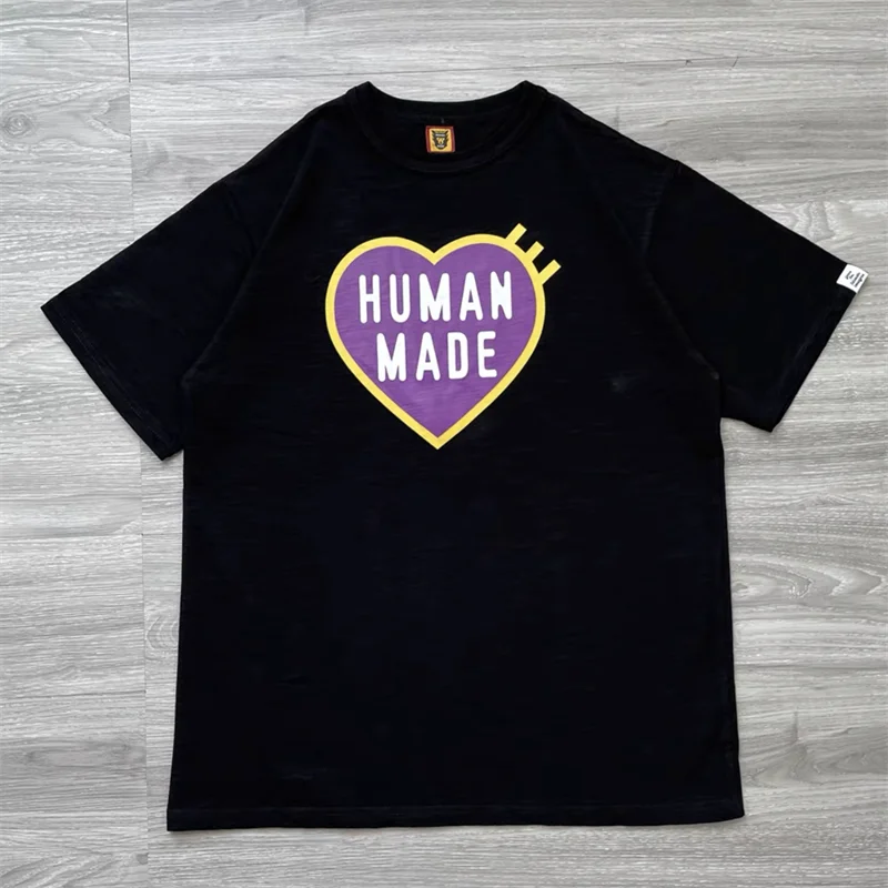 

Summer New Girls Don't Cry Human Made T-shirts Men's Women's Slub Cotton High Quality Casual T-Shirt Harajuku Y2K Clothing