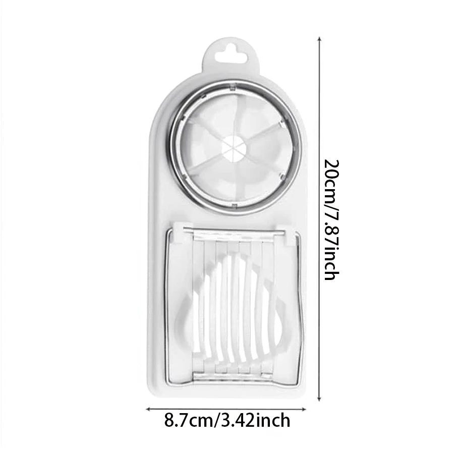 

Яйцерезка 2-в-1 из нержавеющей стали