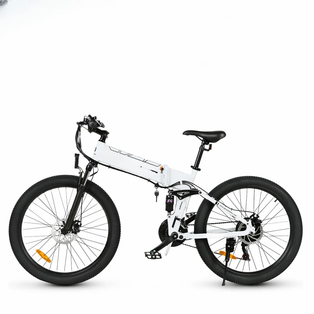 SAMEBIKE LO26-II FT 26" 750W powerful 48V/10Ah off road 2.35'' tire folding ebike electric mountain bicycle