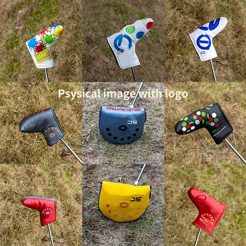 Головной убор для гольфа чехол головы клюшки водителя гибридный кожаный