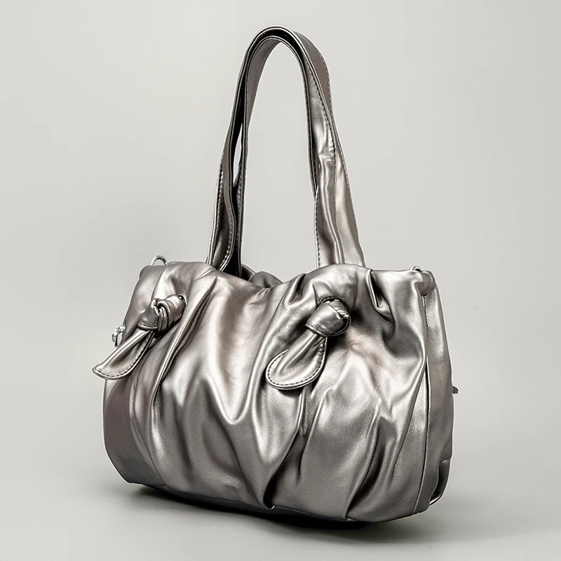 

Drawstring Bucket Bag Designer Luxury Bag Handbags For Women Purses 2023 New Fashion High Quality Wrinkle Shoulder Crossbody Bag