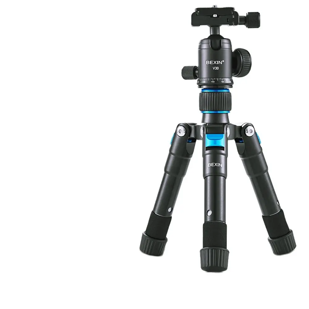 Портативный штатив BEXIN MS08, легкий дорожный настольный мини-штатив для видео с шаровой головкой 360 градусов для камеры iphone DSLR