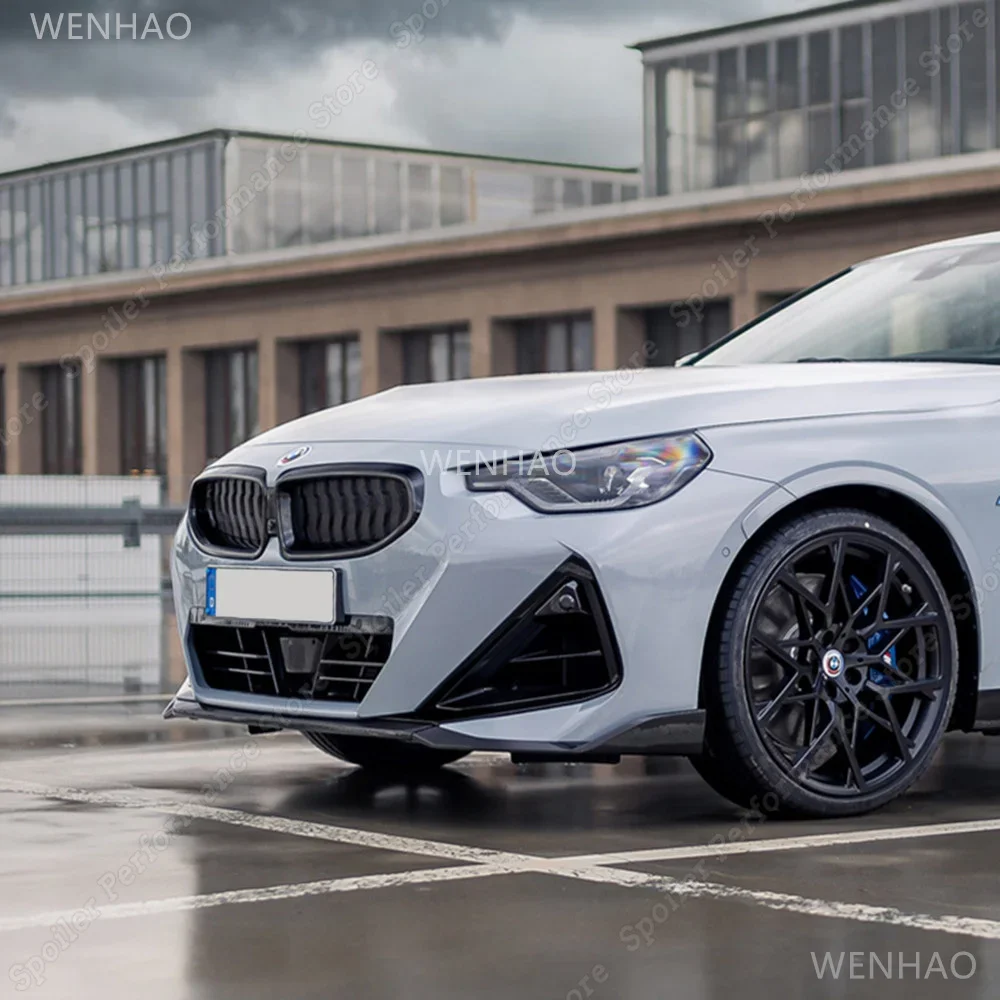 Эффективный стильный сплиттер для переднего бампера спойлер BMW G42 защитный