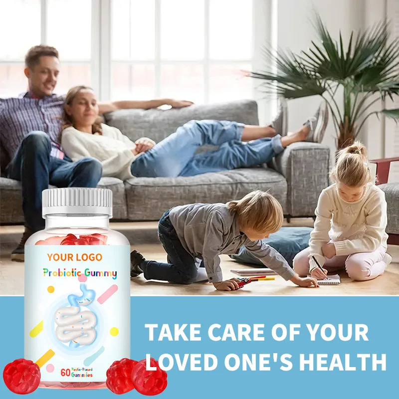 

1 bottle probiotic soft candy promotes digestion and absorption of food improves gut microbiota enhances immunity health food