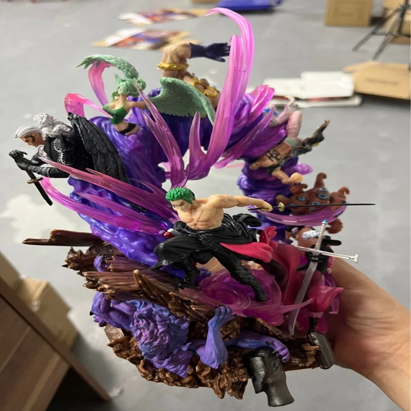 

Фигурки ророноа, зороа одновременно, 24 см, экшн-фигурки на престоле, призрачный остров, манга, гканиме, кукольная статуэтка, детская игрушка