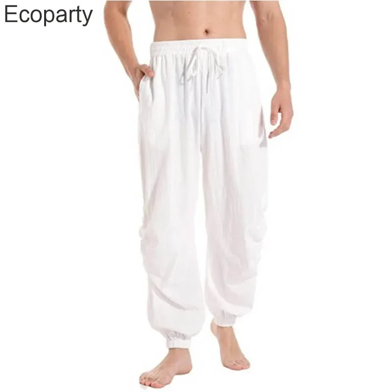 Новые мужские средневековые пиратские брюки в стиле Ренессанс винтажные