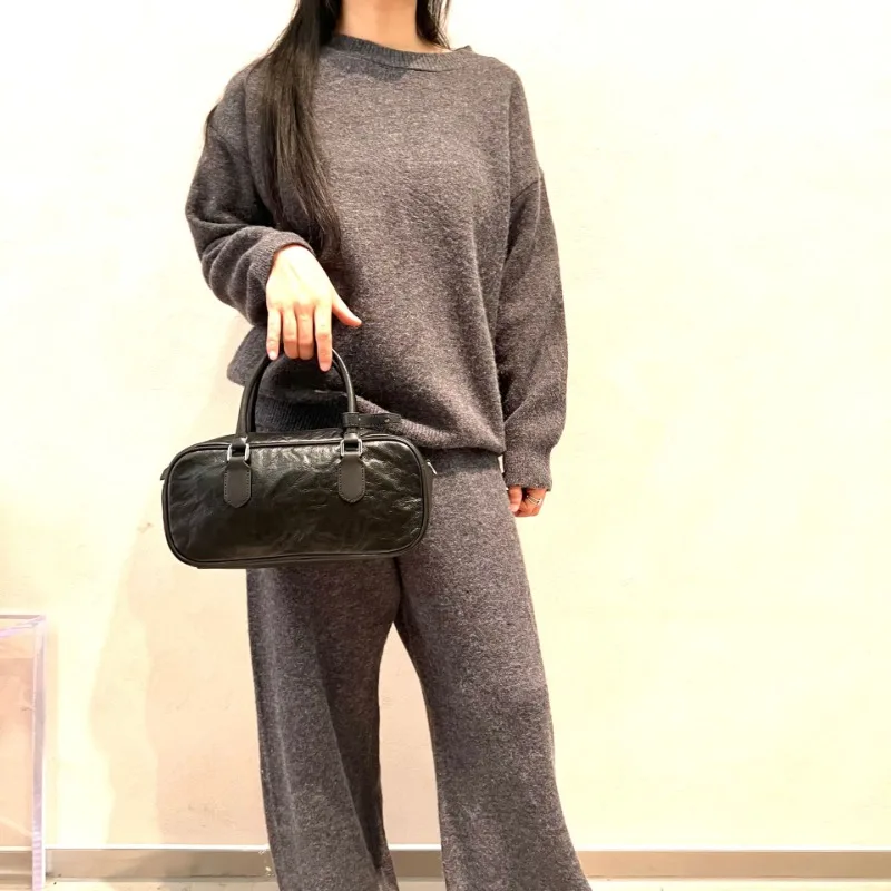 Высококачественные сумки из натуральной воловьей кожи с верхними ручками