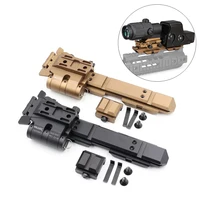 Tactical Airsoft Riser System Side Flip Mount Base 0.41" Wilcox Mount For Eotech Red Dot G33 558 Scope Sight Hunting Accessories