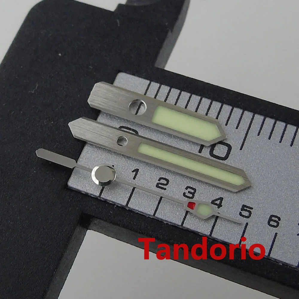 Vintage Style Diving Super Japan C3 Green Luminous Rose Gold Watch Hands for SKX007 NH35 NH36 Movement Watch Parts Accessories