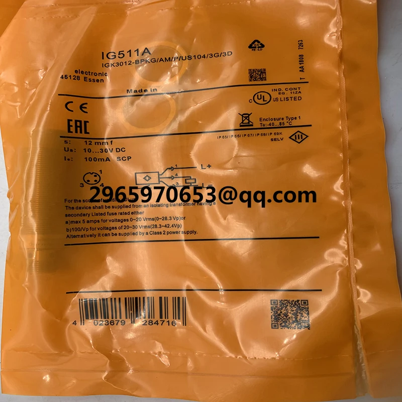 Новый датчик бесконтактного переключателя IG7100 IG6018 IG5872 IG6047 IG5953 IG6022 IG5942 IG512A IG513A IG514A