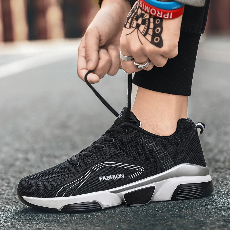 

Spring Autumn New Men Casual Shoes Couples Popular Breathable Zapatos Lightweight Calzado De Hombre Comfortable Male Sneakers