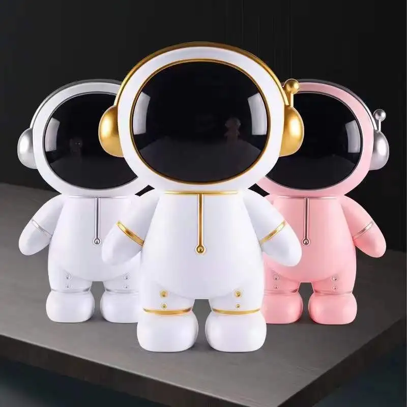 

Big Cartoon Astronaut Money Box Piggy Bank for Kids Children Boys Girls Cute Savings Box for Coins Banknotes Kawaii Room Decor