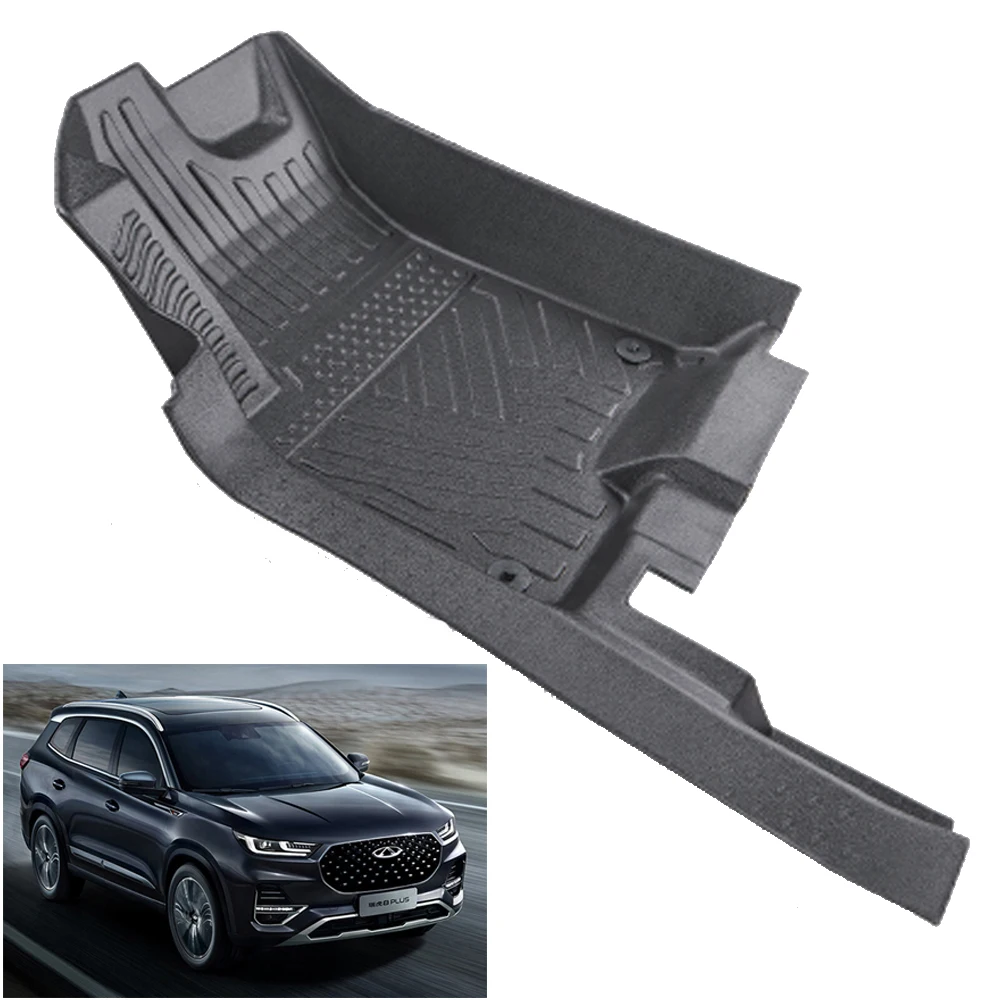 

Chery Tiggo 8 Pro Car Floor Mat Full Surround TPE Single Fully Enclosed Waterproof Abrasion-Resistant Accessory 5 2020-2022