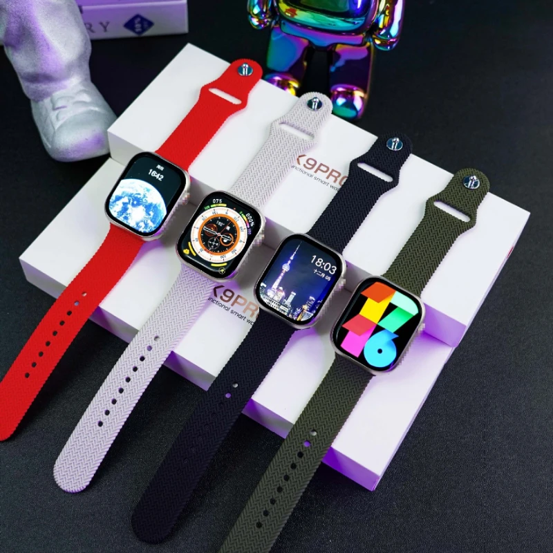 

HK9 PRO Smart Watch Series AMoled Screen Compass Voice Assistant Woman Man Sports SmartWatch Series 9 For Android IOS