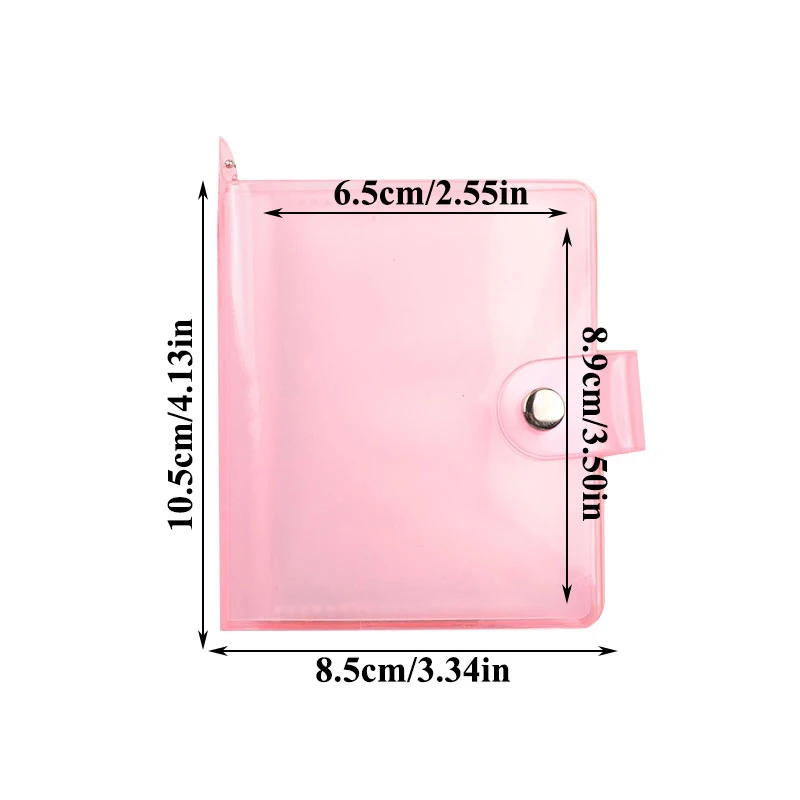 Альбом для фотографий с 36 карманами Мини 3 дюйма, прозрачный, для хранения фотографий, карточки Kpop Idol, сумочка для хранения блесток, держатель фотокарт, книга для коллекции.