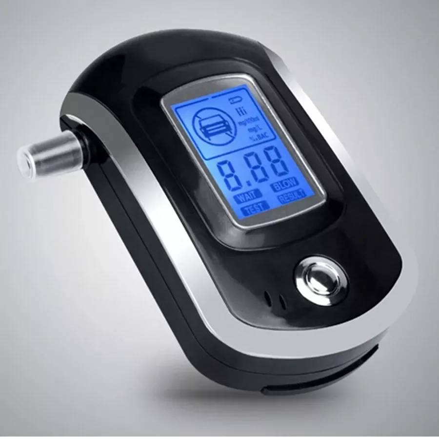 

Professional LCD Display Police Alcohol Detector Digital Breath Alcohol Tester Breath Analyzer Auto Driving Safety Tool
