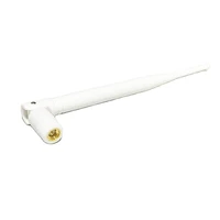 3g antenna rubber 6dbi 850900180019002100mhz omni aerial sma male connector white color 200mm long 1