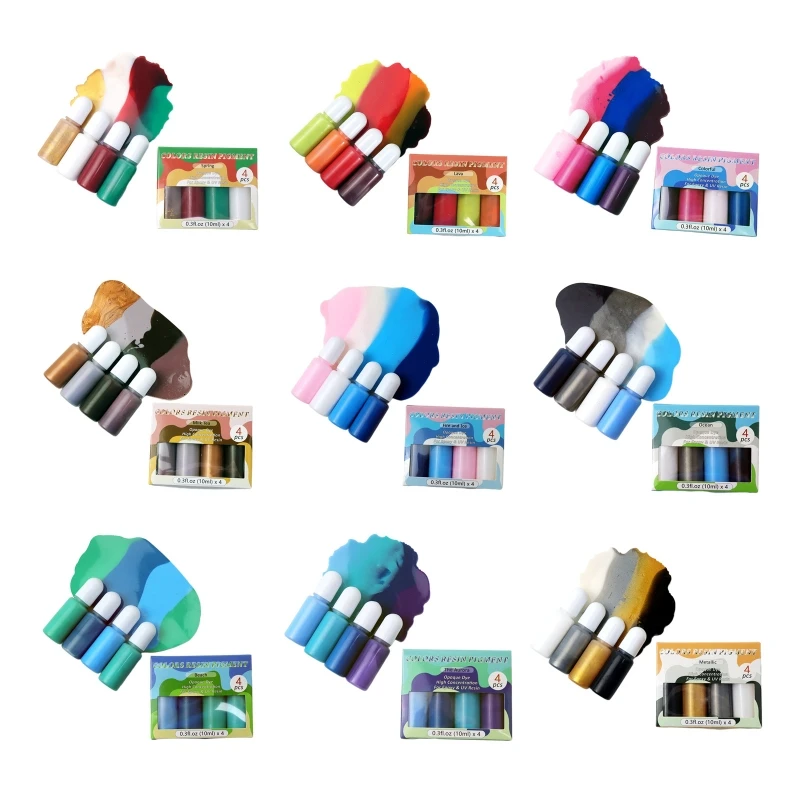 

L21E High-concentration Epoxy Resin Color Pigment Multi-combination Color Essence