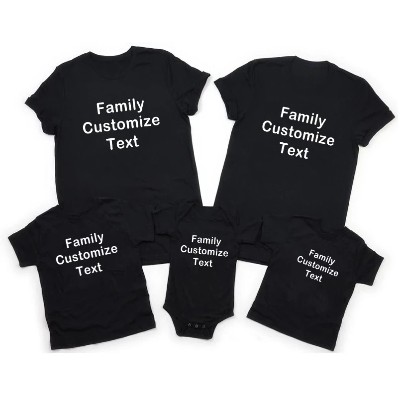 

YOU TEXT HERE Family Matching Outfits