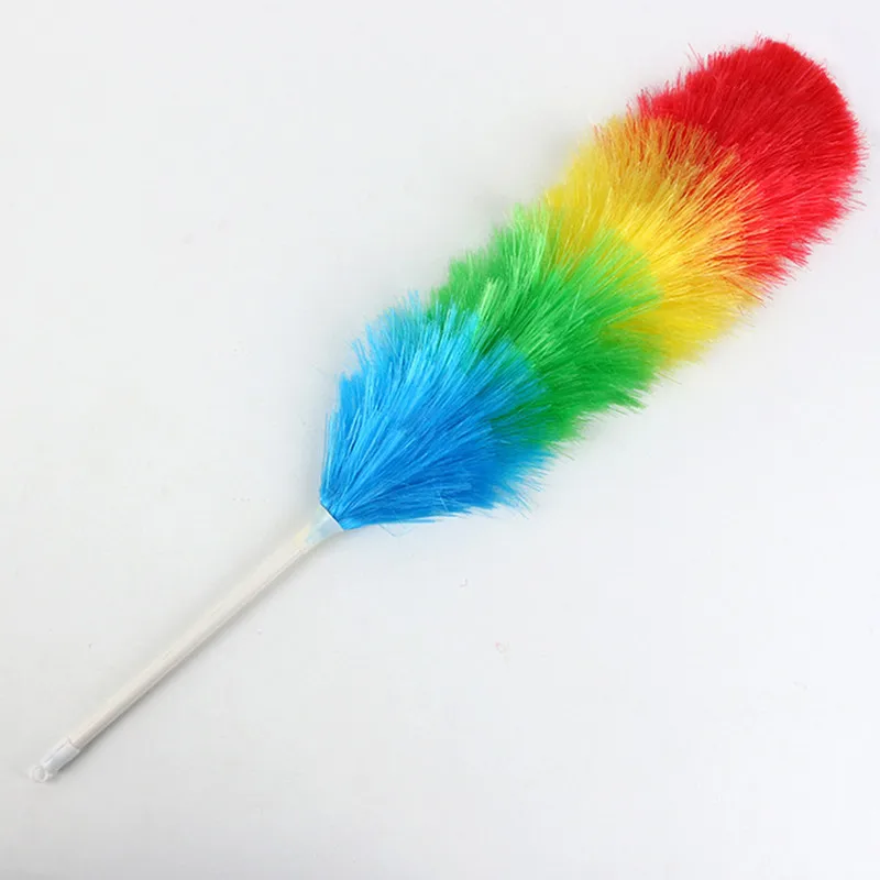 

Microfiber Dusting Brush Rainbow Dustproof Feather Duster Air-condition Household Furniture Cleaning Accessories