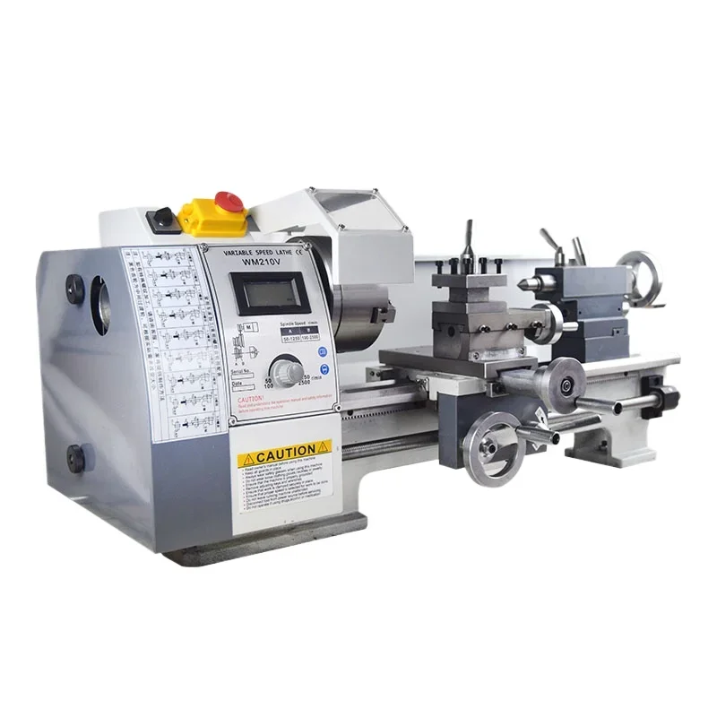 Хорошее качество WM210V ручной токарный станок по дереву металлический