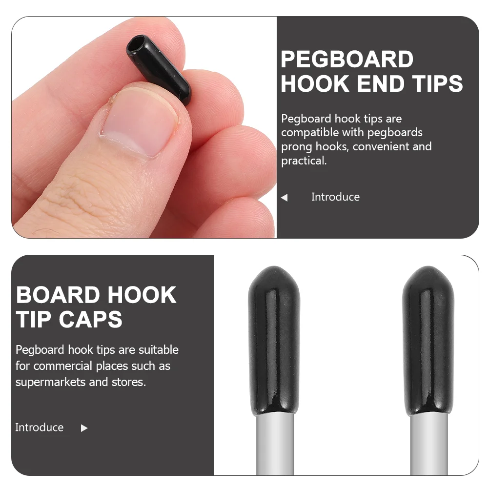 300 Pcs to Weave Hook Holder Peg Board Reaching Pvc Dishwasher Rack Repair Coating