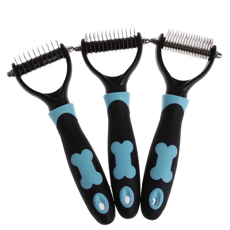 

Dog Hair Brush Hair Remover Dog Grooming Brush for Pet Dogs Grooming Removing Mats Tangles Undercoat Hair 3 Sizes