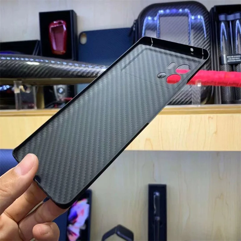 Carbon Fiber Case For vivo iqoo 9 Case Aramid Fiber Anti-fall Case Business Protective Cover For Vivo iqoo 9 Phone Accessories