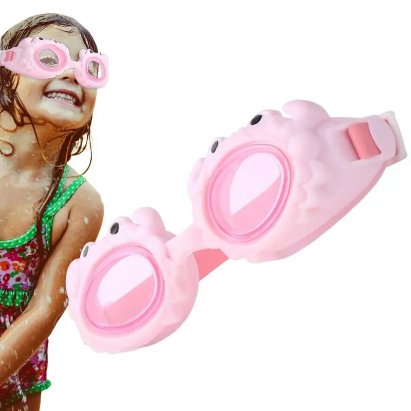 

Kids Swim Goggles Cartoon Kids Goggles Swimming Goggles With Anti-fog Waterproof Anti-UV For Kids And Youth Aged 6-14