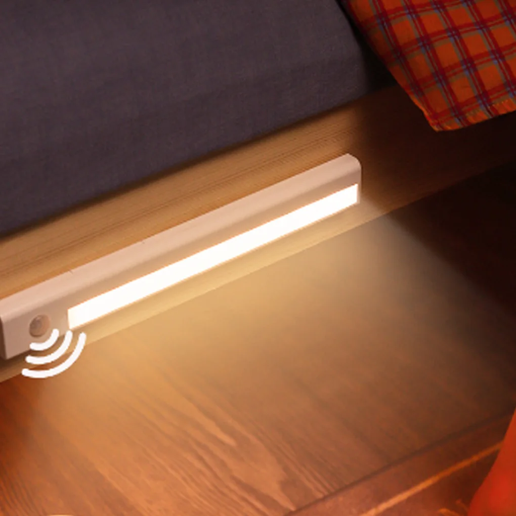 

Creatively Sensor Light Lamp Magnetic Battery Comfortable Wall Kitchen Decorative Brightness Gadget C2826 White