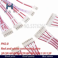 10pcs ph2 0 female connector terminal cable 2 0mm pitch jst wire 2p 3p 4p 5p 6p 7p 8p 12psingledouble head 26awg 10cm 20cm 30cm