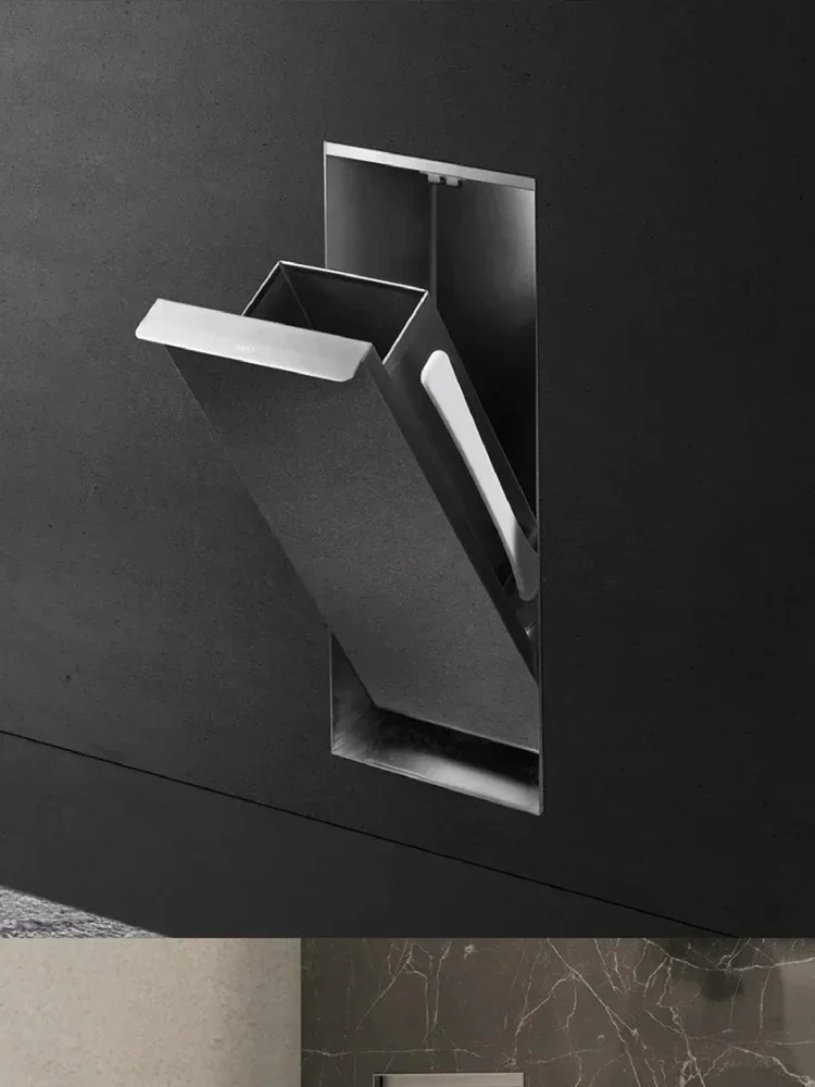 Скрытый унитаз из нержавеющей стали