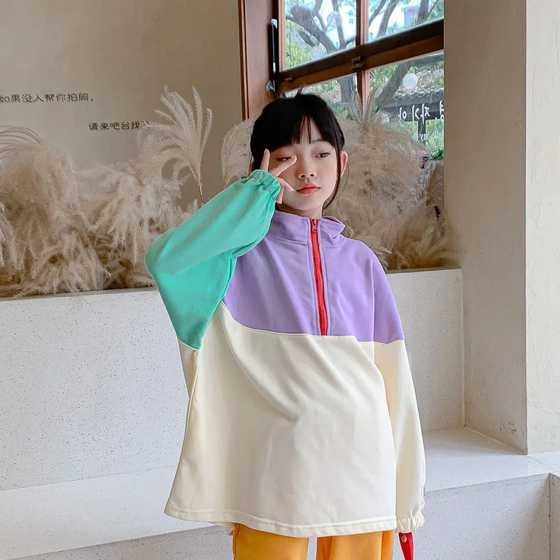 

2022 г. Осенняя модная повседневная одежда с длинными рукавами для девочек-подростков 8-10 лет