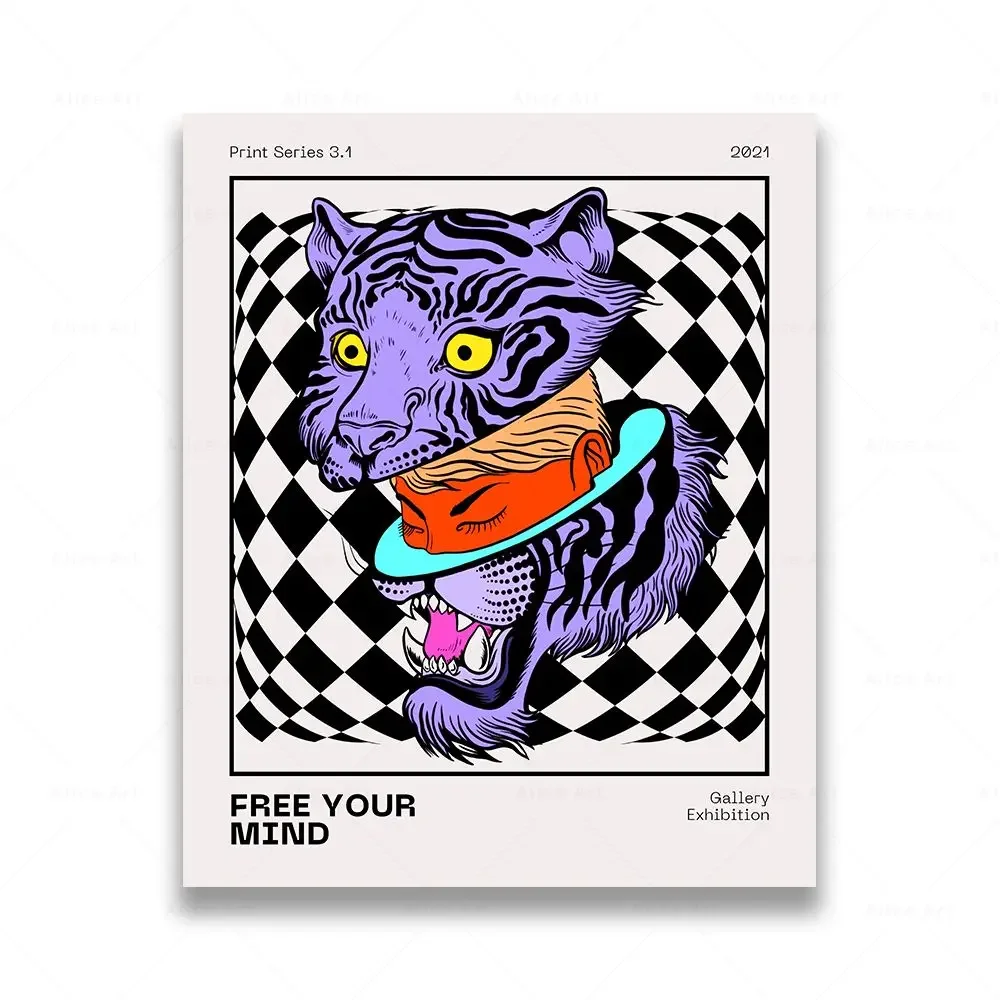 

Настенное искусство JKPICTURE, абстракция, холст