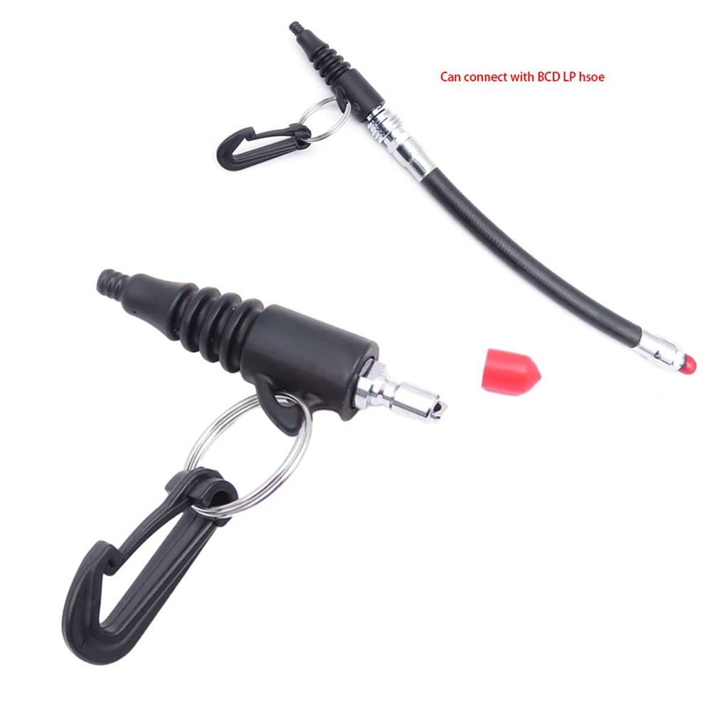 

Scuba Diving Air Nozzle For BCD Inflator Hose Quick Cleaning Drop Shipping Outdoor Diving Gear Photographic Equipment