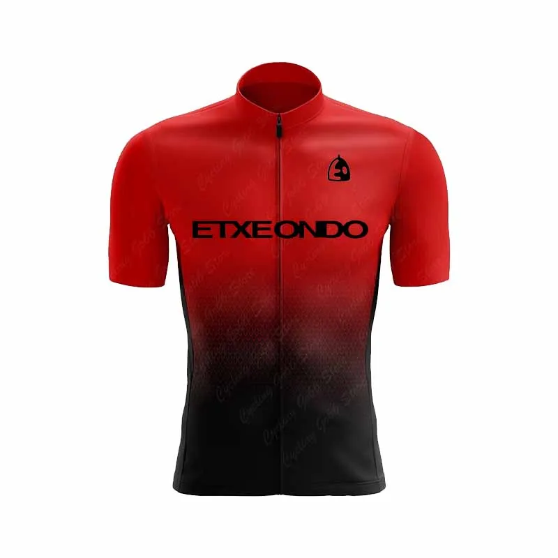 

Набор для велоспорта Etxeondo мужской, профессиональная одежда для езды на велосипеде, Джерси с короткими рукавами, шорты с нагрудником, спортивная одежда для горных велосипедов