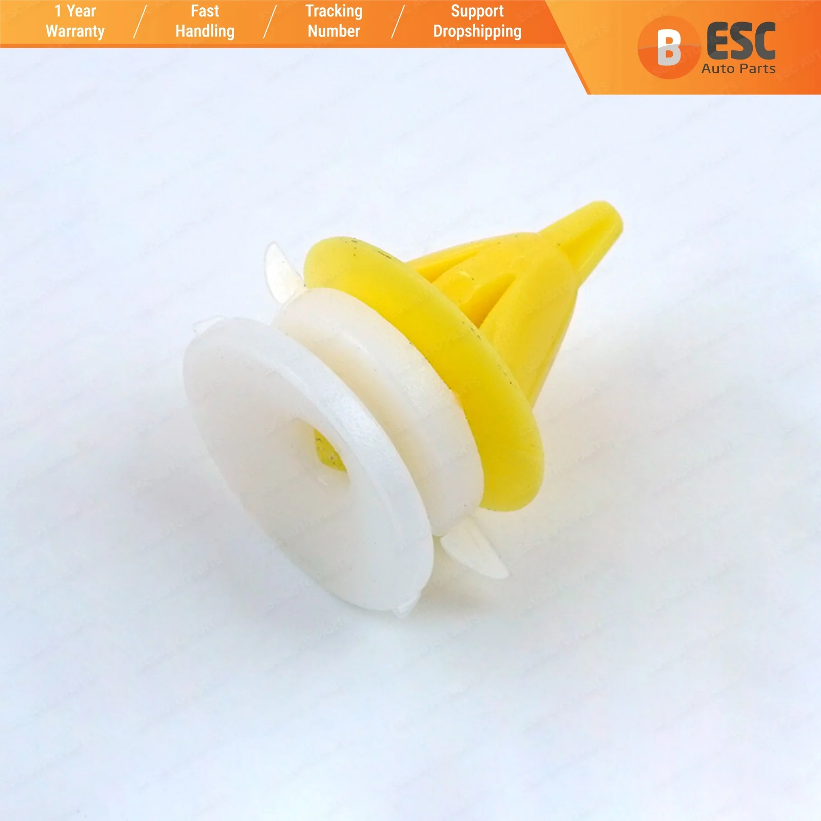 

ECF5032 10 Pieces Interior Door Trim Clips 7703077250 for Renault