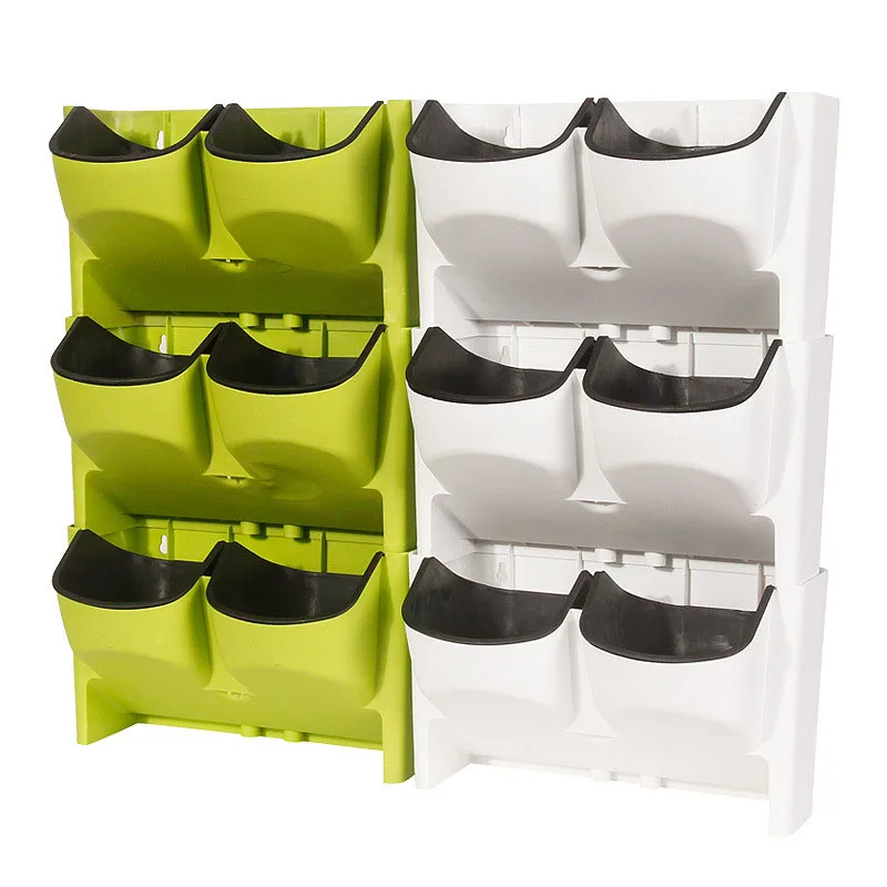 

Самополивающийся цветочный горшок, составной цветочный горшок, настенный подвесной прочный для сада, балкона, аксессуары для цветов