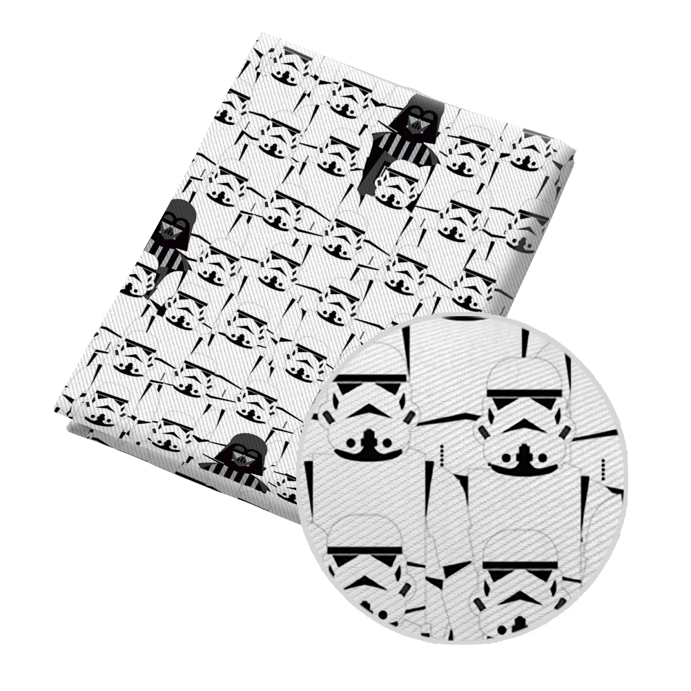 Disney Baby Yoda мультяшный принт хорошее качество саржевая ткань 50*145 см для шитья
