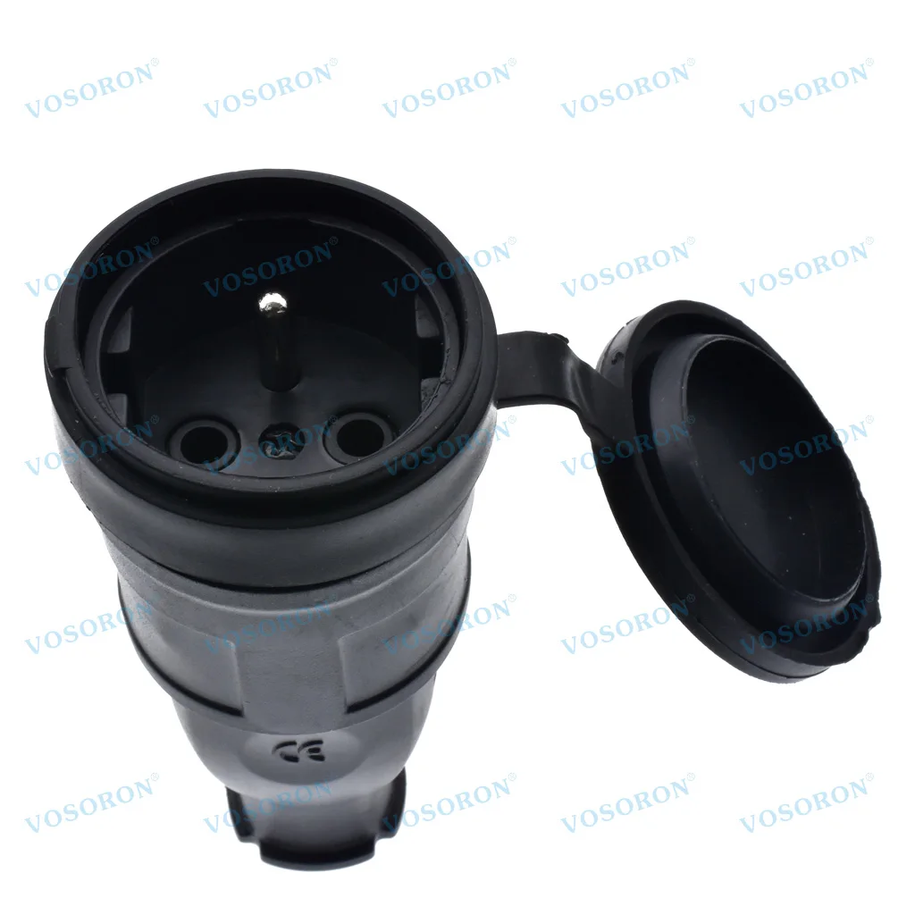 

Франция Водонепроницаемая розетка 16А Электрическая вилка Schuko 250 В Адаптер переменного тока 4000 Вт Промышленная розетка