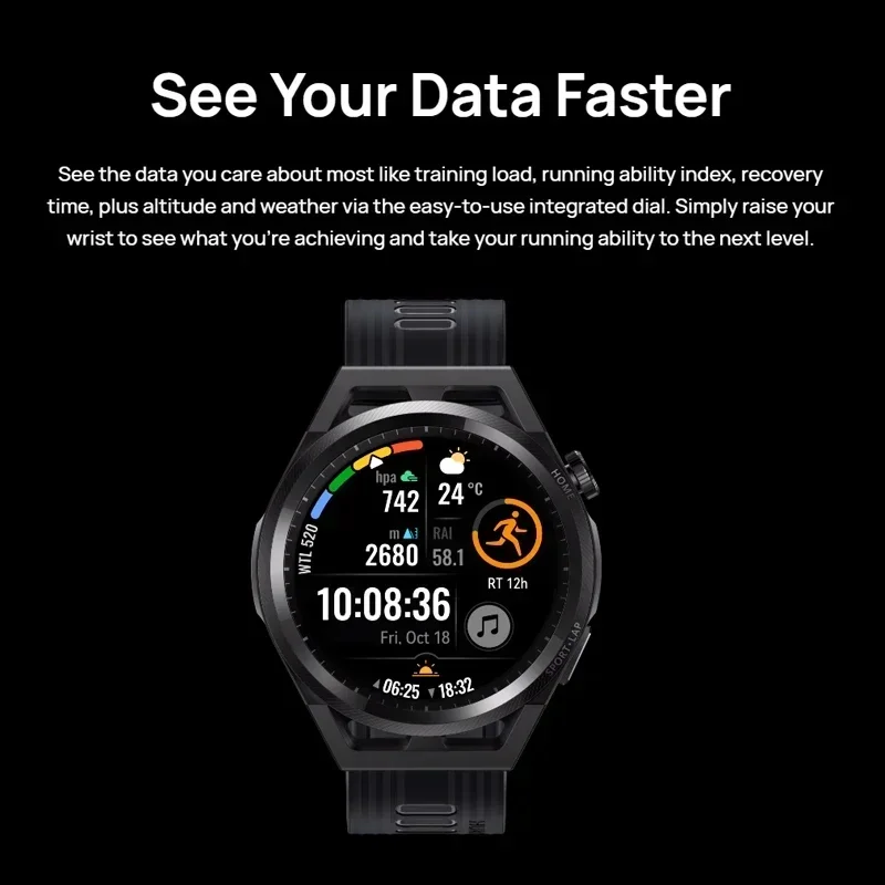 Водонепроницаемый спортивный браслет Huawei Watch GT Runner Smartwatch Bluetooth Call