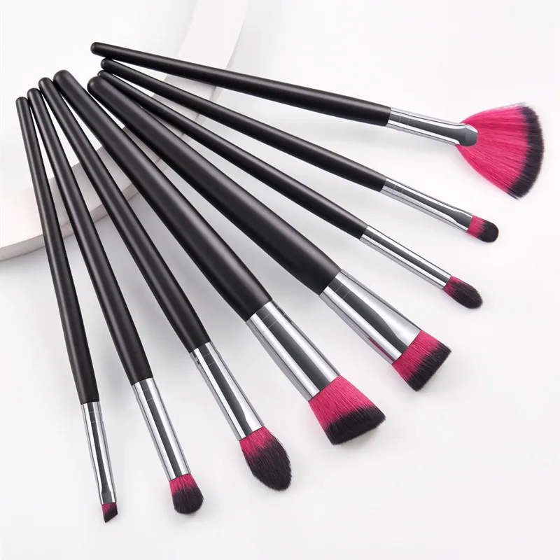 

Eyeshadow Brush 8PCS Makeup Brush Set Mixed Lip Brush Synthetic Hair Professional Eye Shadow Brush Bet Tool