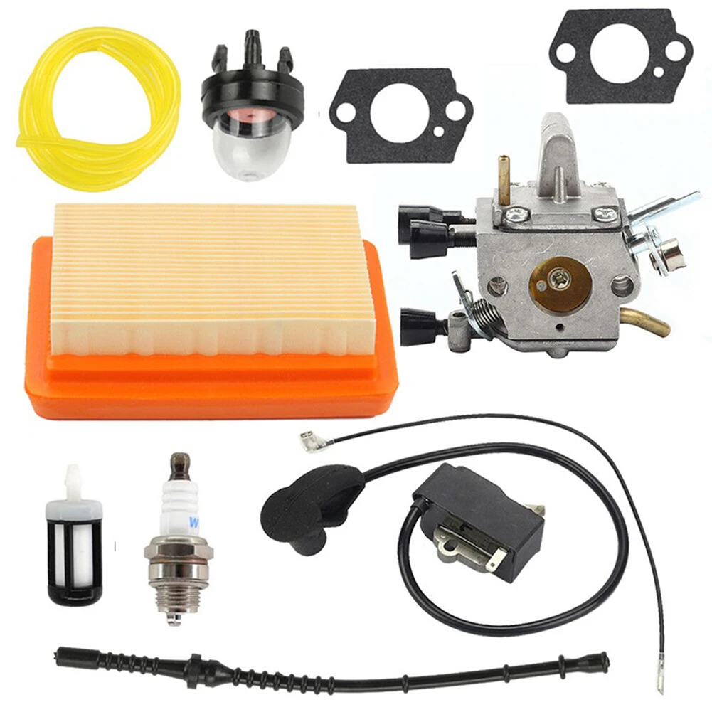 

Gasket Carburetor Kit Ignition Coil Replace Set Tools Carburetor For STIHL FS120 FS200 FS250 FS300 Useful Suitable Supply