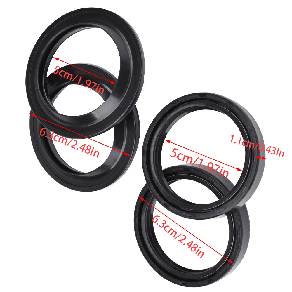 Масляное уплотнение и пылезащитная крышка для передней вилки MV Agusta Brutale 1078RR 1090RR