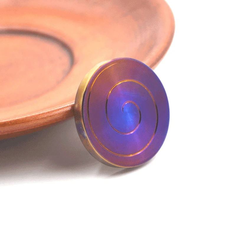 

New Titanium Alloy Antistress Fidget Spinner Toy For Adults Office Desk Rorate Spinner Toy Children EDC Hand Gyro Christmas Gift
